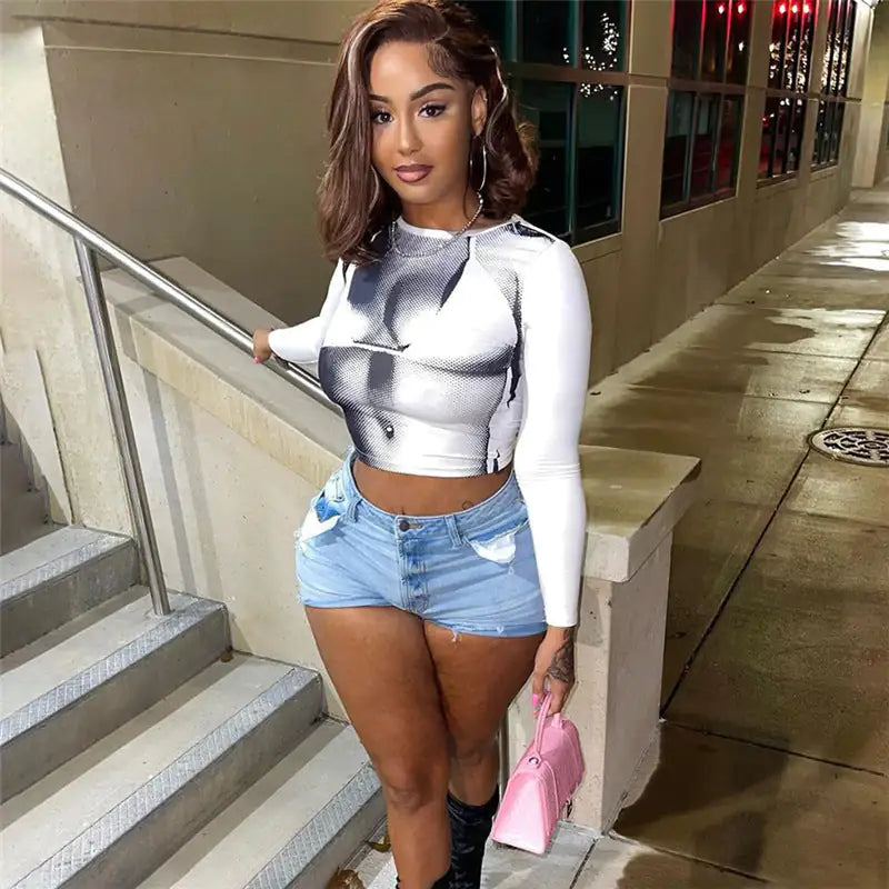 Spotted It Crop Top
