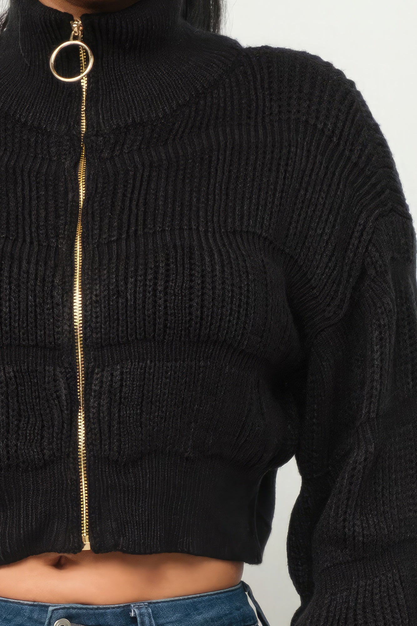 Zippered Temptation Sweater