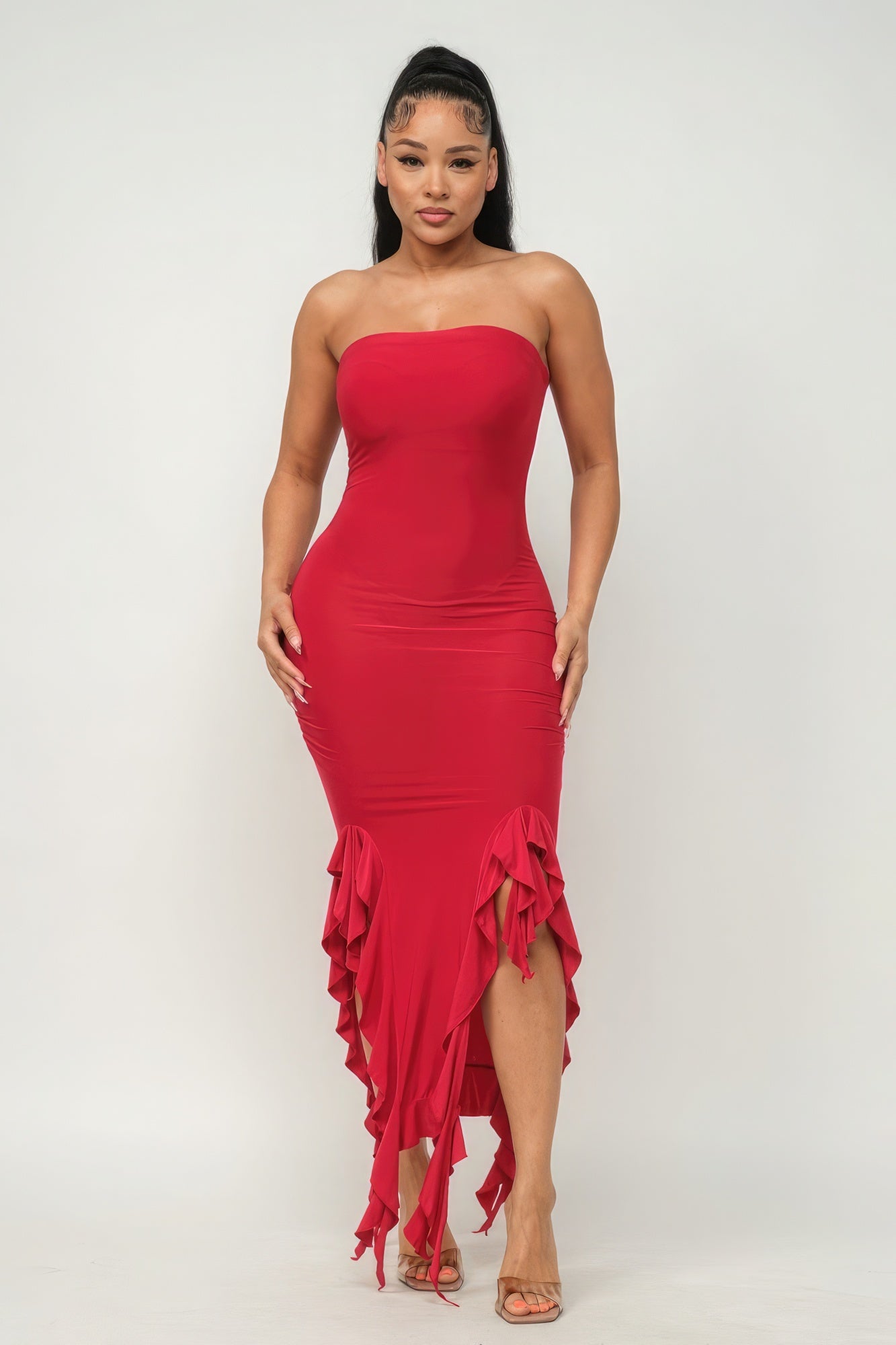 Sunkissed Ruffle Maxi