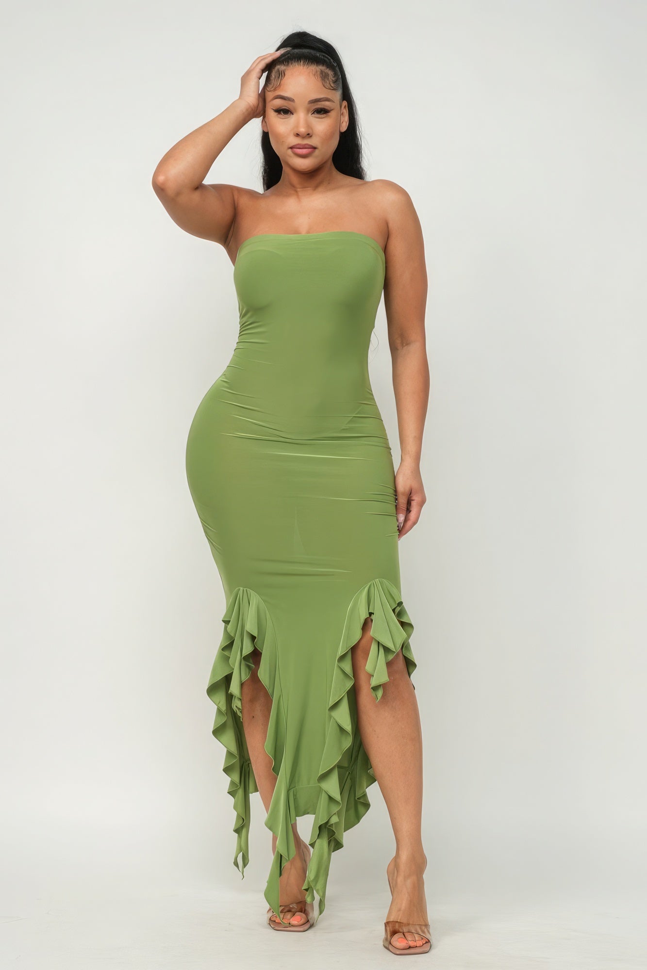 Sunkissed Ruffle Maxi