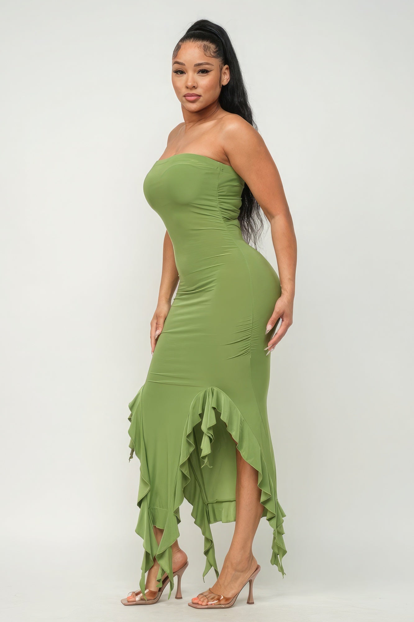 Sunkissed Ruffle Maxi