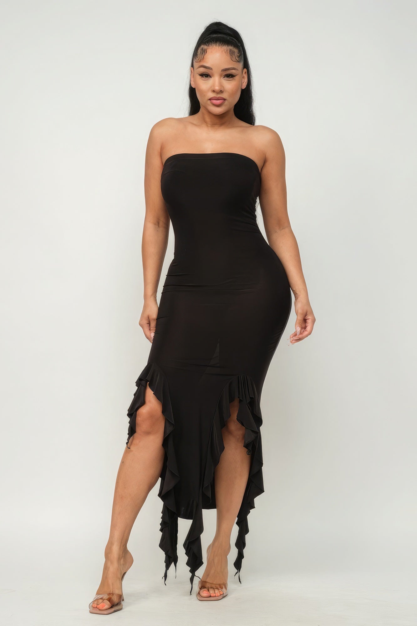 Sunkissed Ruffle Maxi