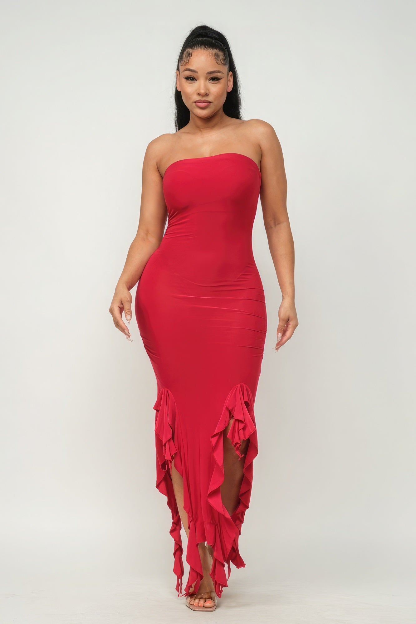 Sunkissed Ruffle Maxi