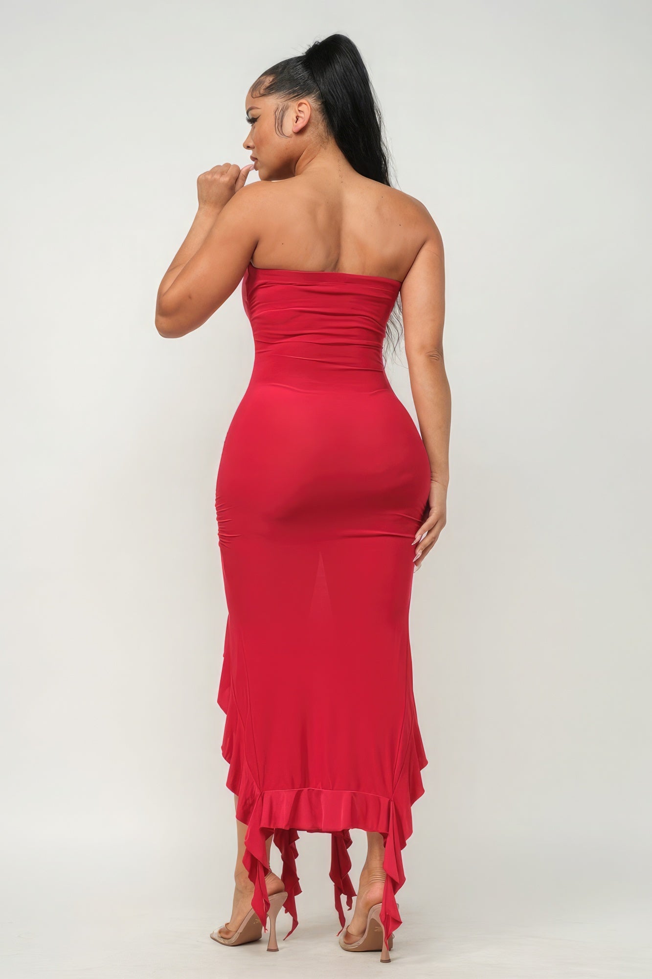 Sunkissed Ruffle Maxi