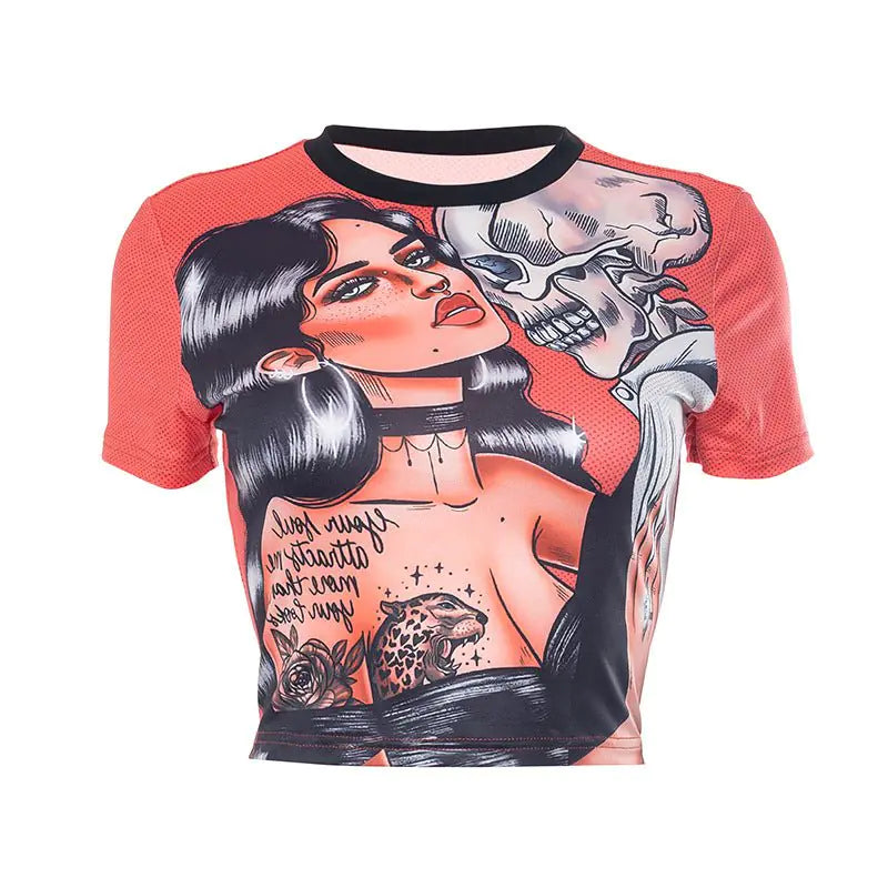 Love & Bones Crop Top