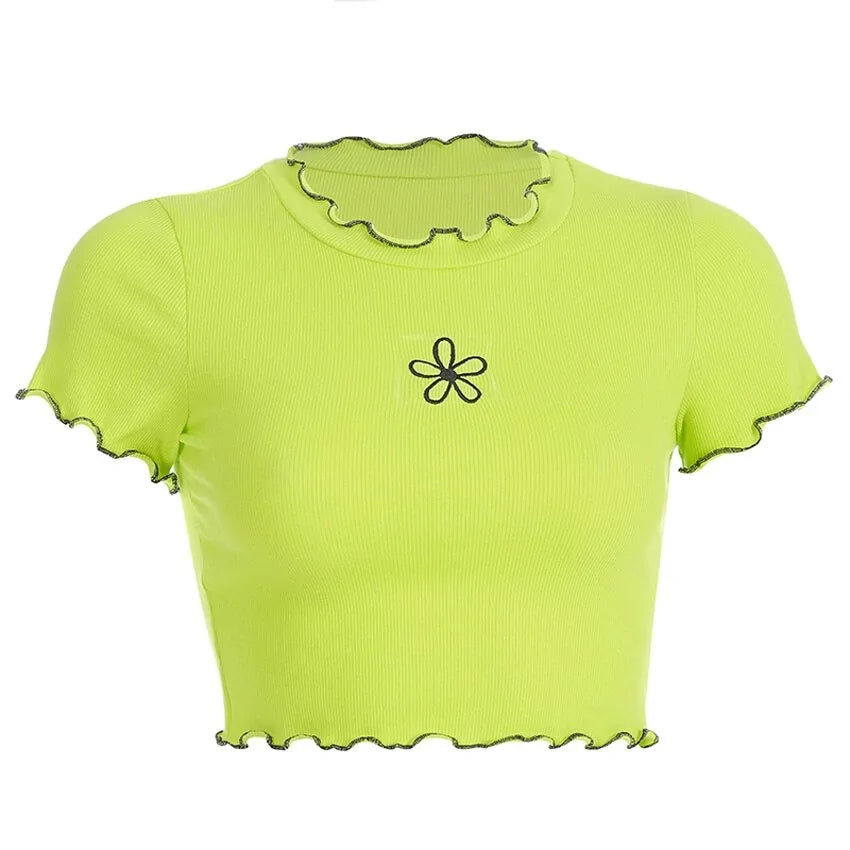 Floral Frenzy Crop Top