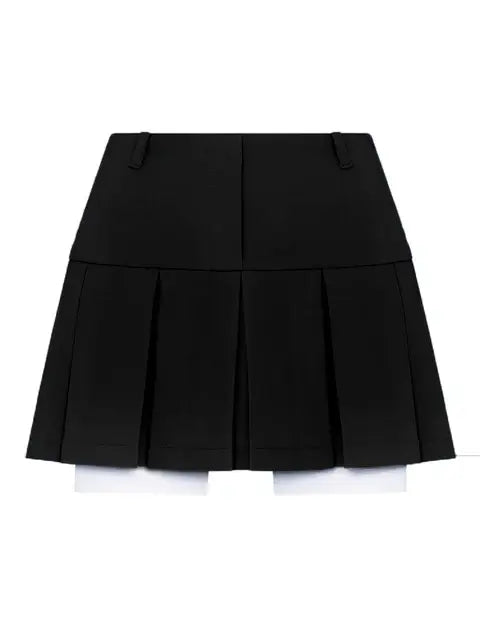 PleatWave Mini Skirt