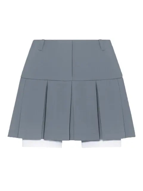 PleatWave Mini Skirt