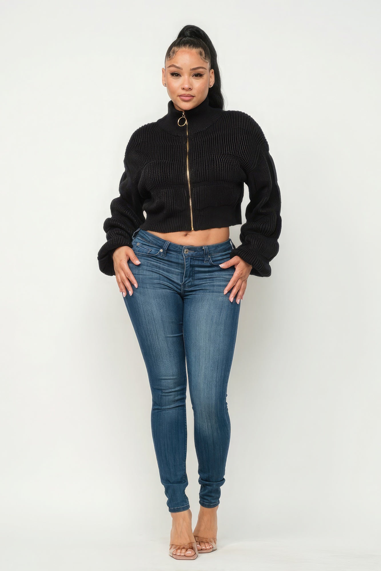 Zippered Temptation Sweater