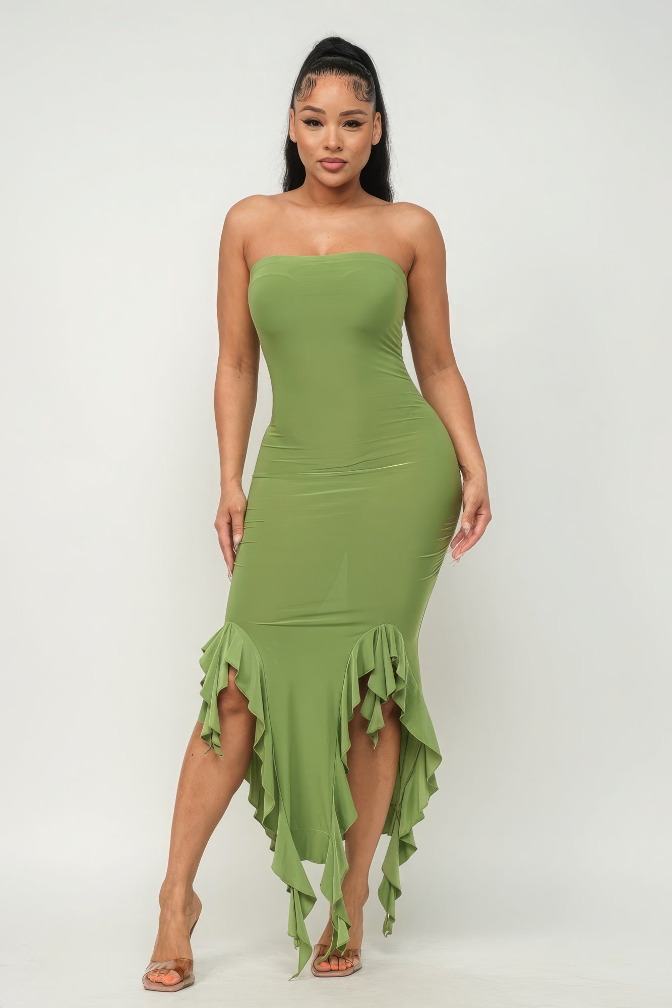 Sunkissed Ruffle Maxi