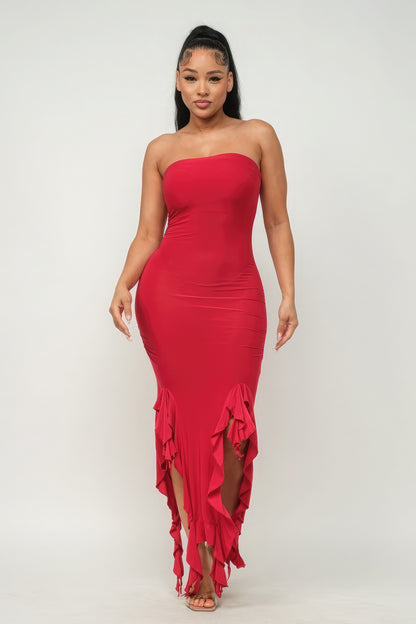 Sunkissed Ruffle Maxi