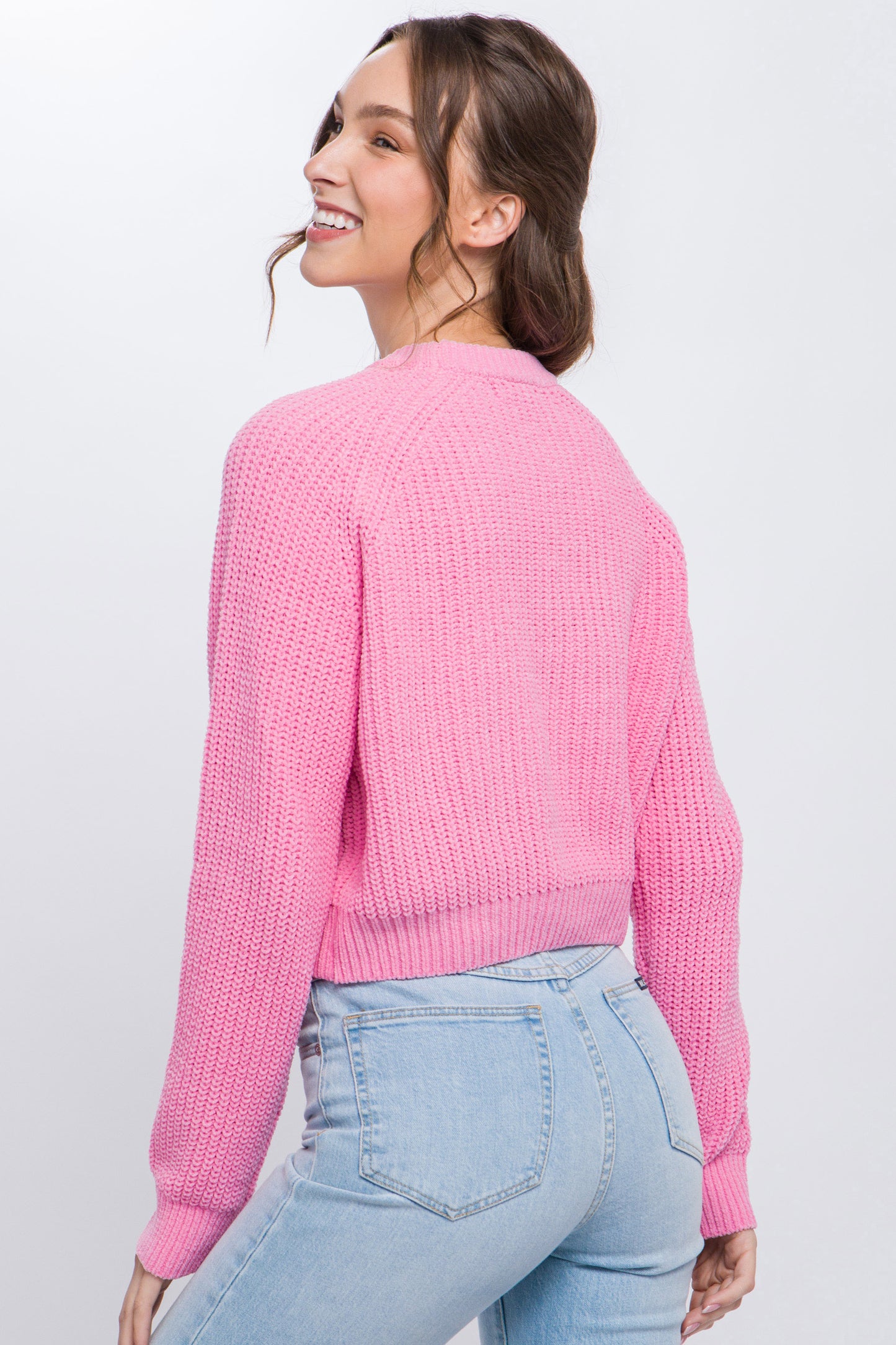 Cold Shoulder Cuddle Sweater