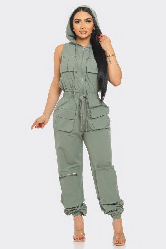 Cargo Jumpsuit Cutie