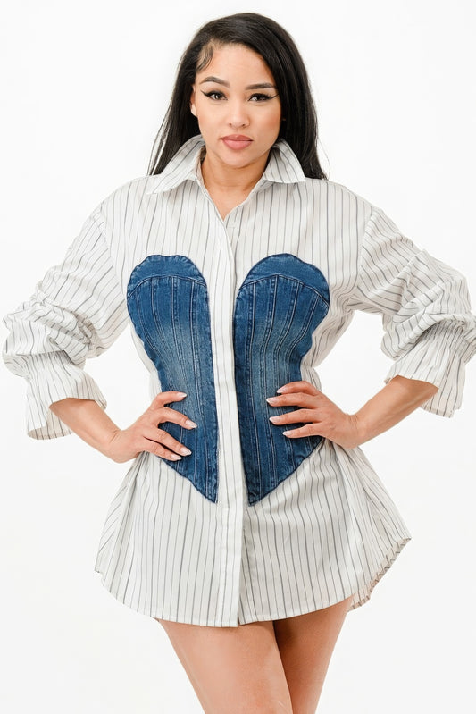 UrbanEssence Denim-Tunic