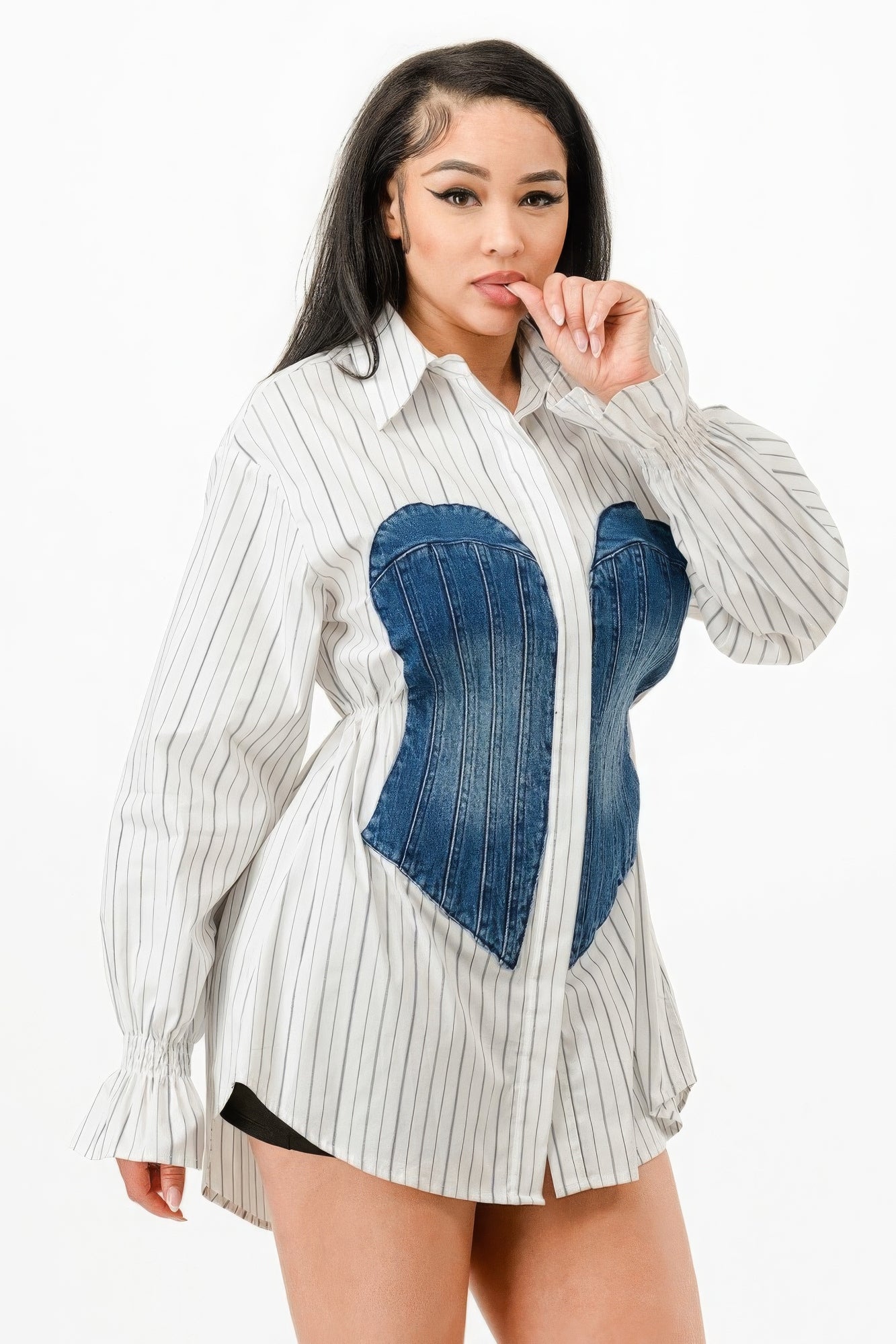 UrbanEssence Denim-Tunic