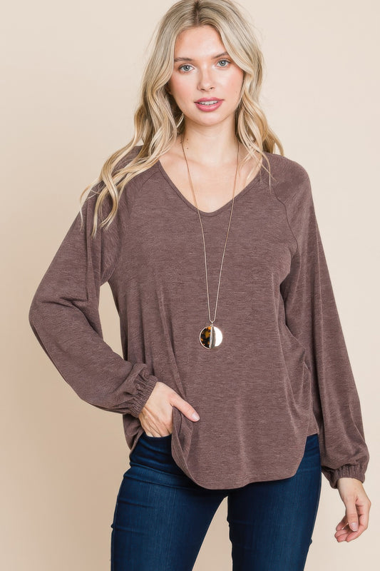 Easy Breezy Vibes Long Sleeve Top