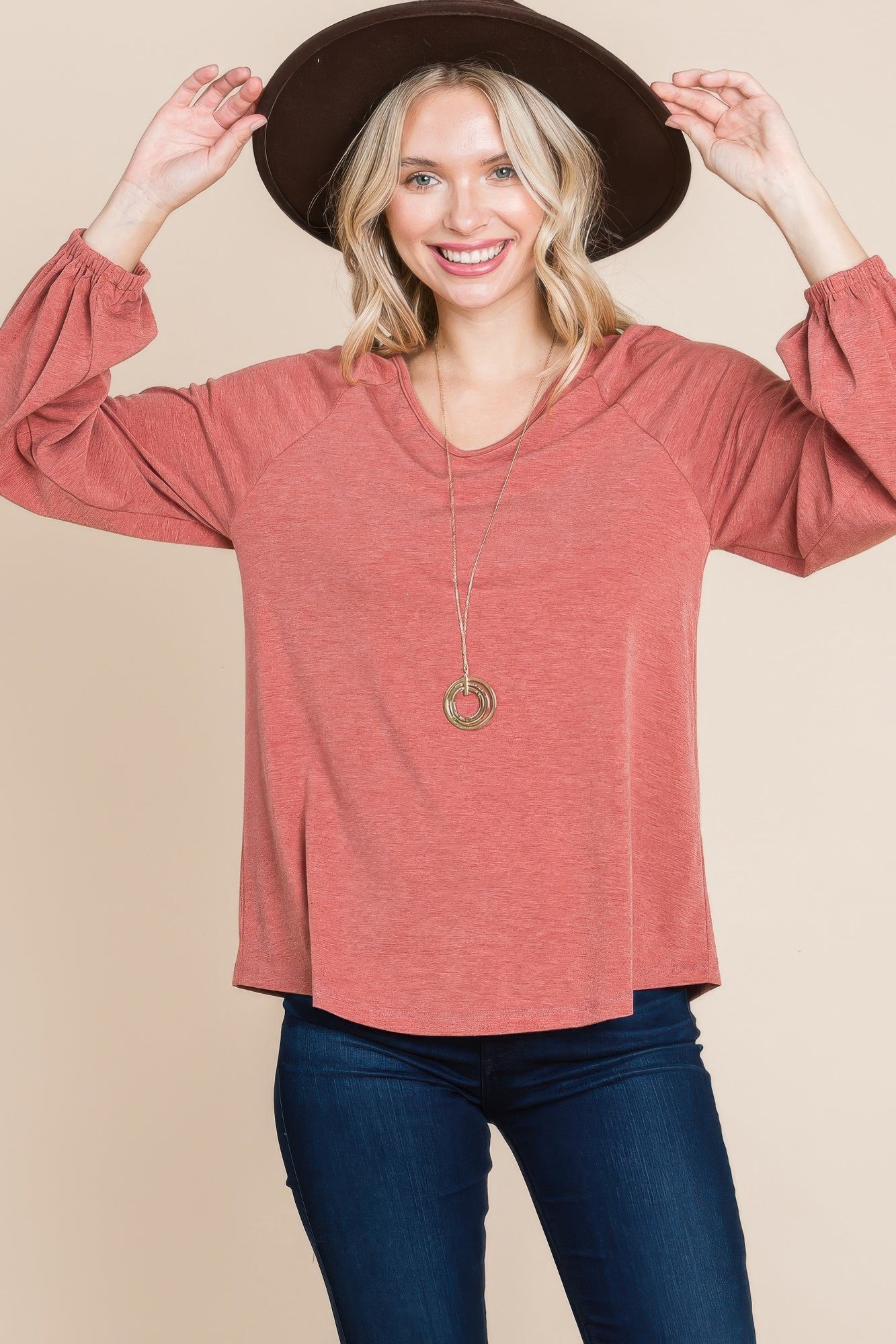 Easy Breezy Vibes Long Sleeve Top