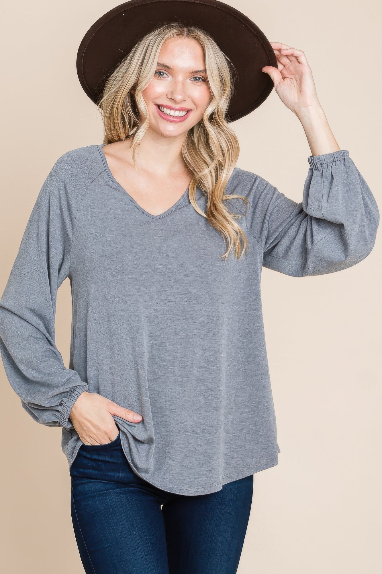 Easy Breezy Vibes Long Sleeve Top