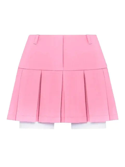 PleatWave Mini Skirt