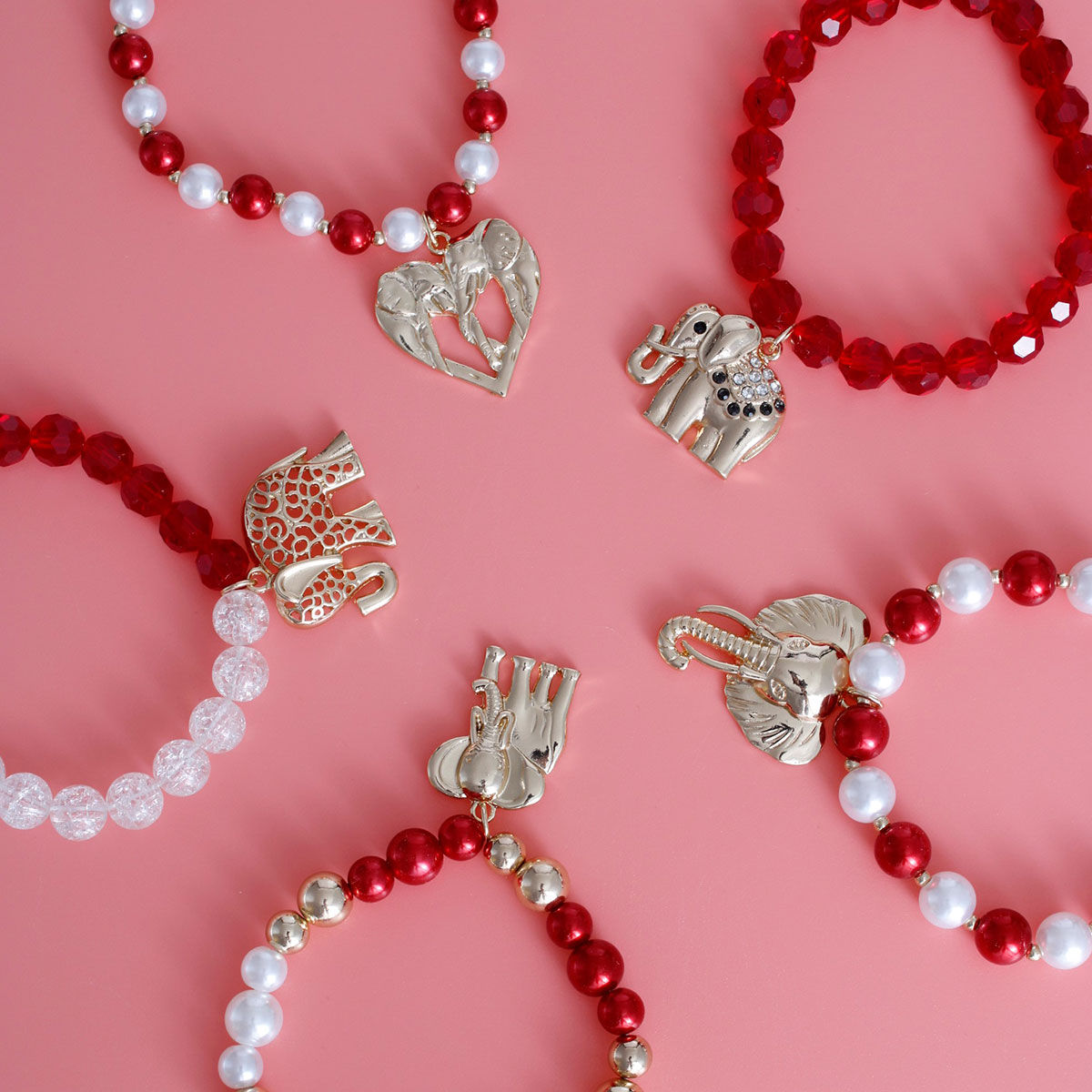 Delta Sorority Elephant Bracelets|Stretch to Fit