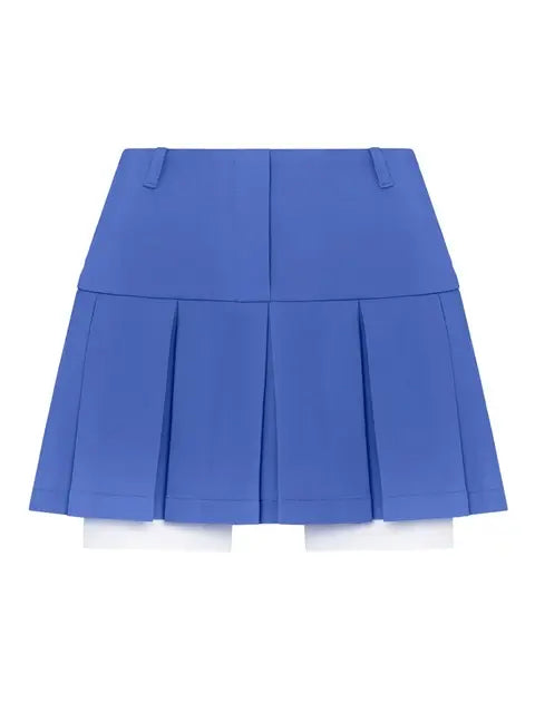 PleatWave Mini Skirt