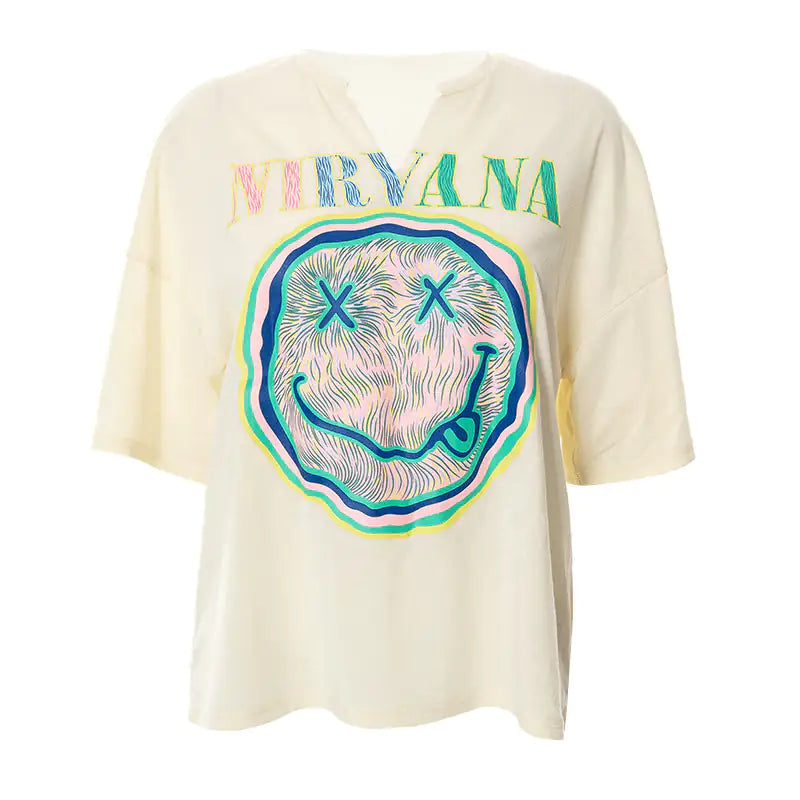 Nirvana Oversized Graphic Tee